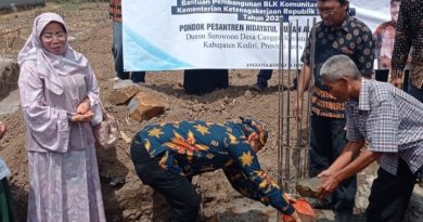 Panglima Nurhadi Serahkan Bantuan Pembangunan Gedung BLK Ponpes Hidayatul Quran Al Istiqomah