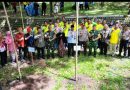 Peringati Hari Bumi Sedunia, Wali Kota Kediri Bersama Forkopimda Tanam Pohon Di Kawasan Selomangleng 