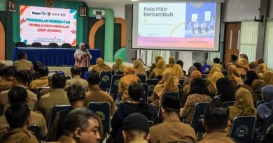Dinas Pendidikan Kota Kediri Lakukan Sosialisasi Pendekatan Deep Learning Kepada Seluruh Kepala Sekolah