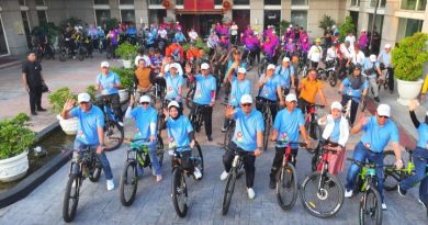 Walikota Kediri Bersama Para Kepala Daerah Gowes, Tanam Pohon dan Sebar Benih Ikan