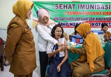 Kejar Capaian Vaksinasi HPV, Dinkes Jemput Bola ke Seluruh SMP